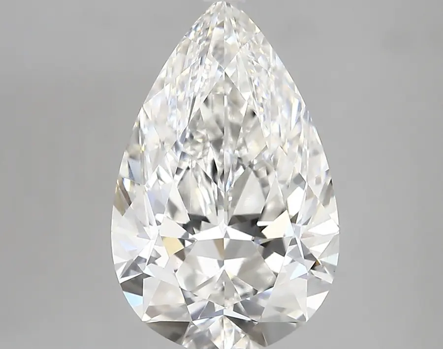 4.11ct F VVS2 Pear (IGI)