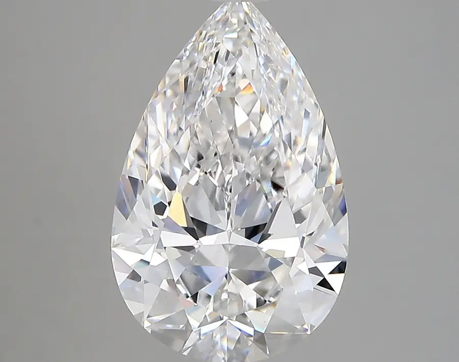 4.08ct D VS1 Pear (IGI)