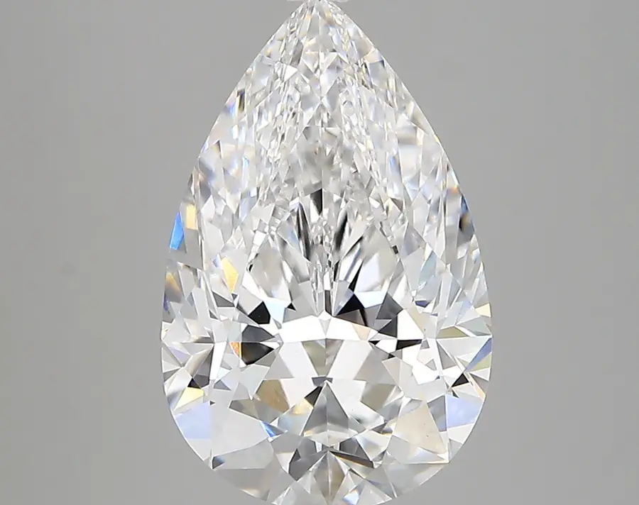 4.06ct D VVS2 Pear (IGI)