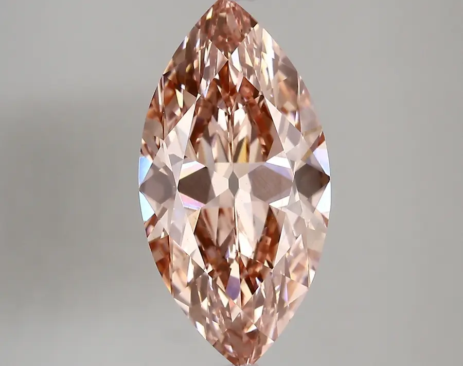 4.02ct FANCY VIVID  PINK VS2 Marquise Old Miner (IGI)
