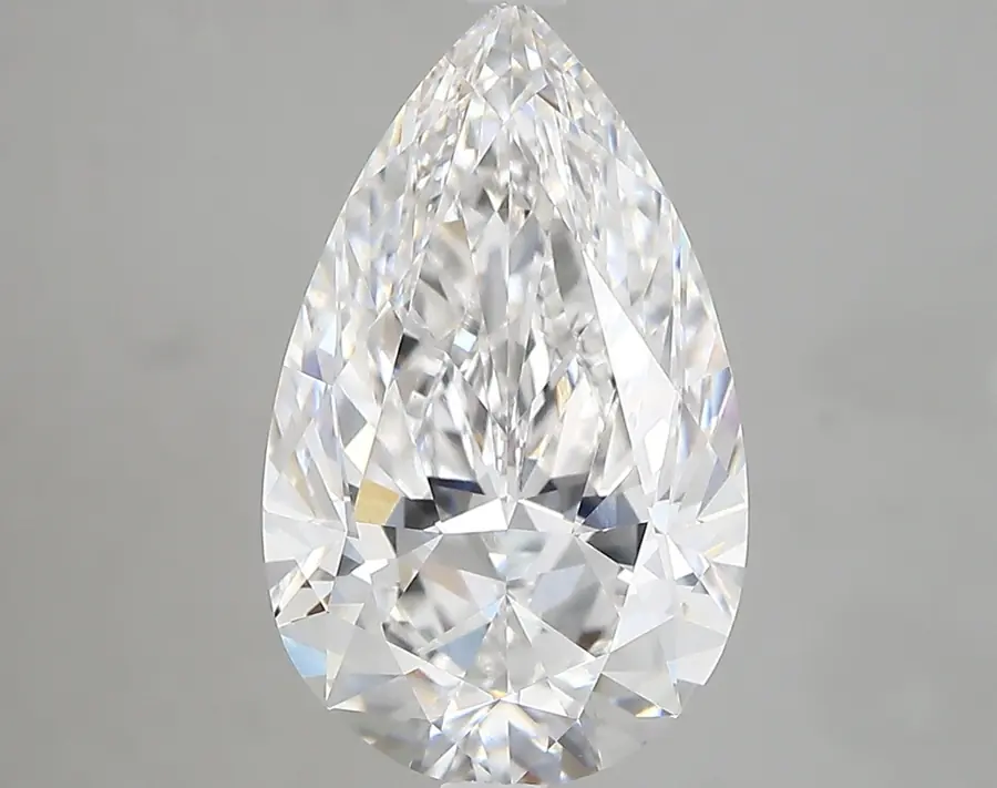 4.01ct D VVS2 Pear (IGI)