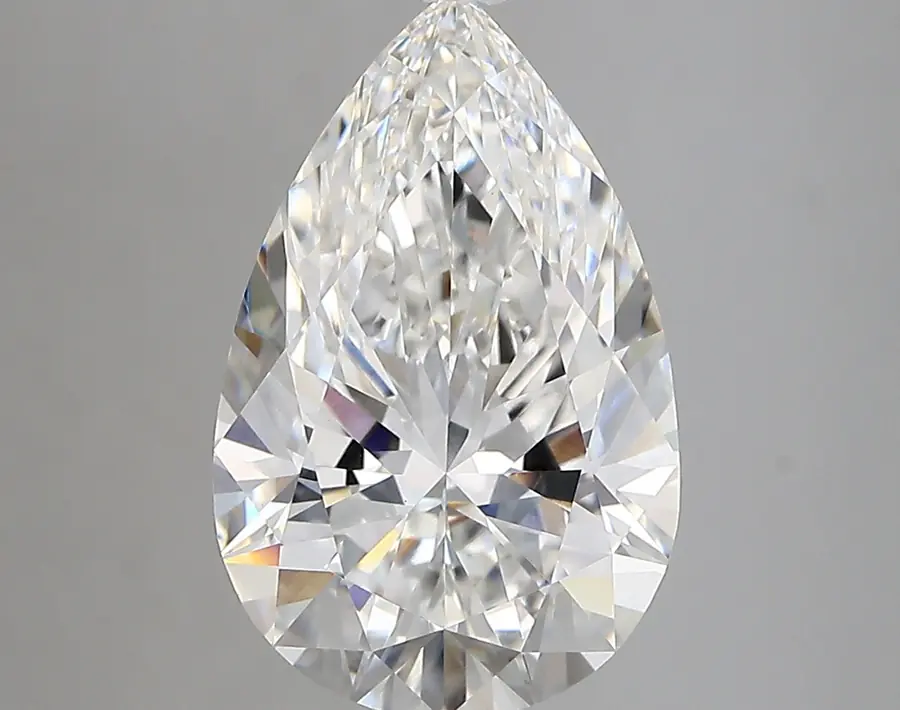 3.83ct F VVS2 Pear (IGI)