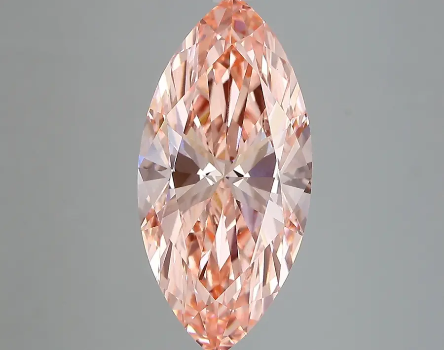 3.75ct FANCY VIVID  PINK VVS2 Marquise (IGI)