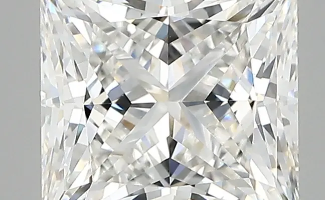 3.73ct F VVS2 Princess (IGI)