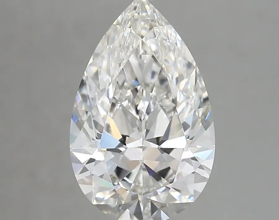 3.73ct F VS1 Pear (IGI)