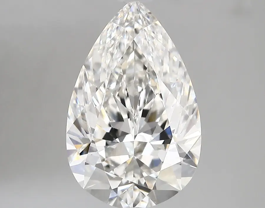 3.70ct F VVS2 Pear (IGI)