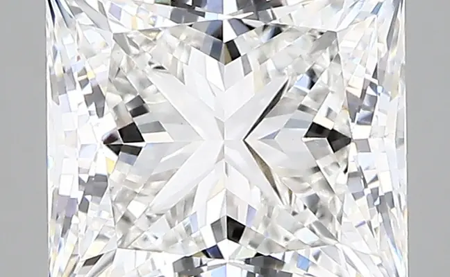 3.66ct F VS1 Princess (GIA)