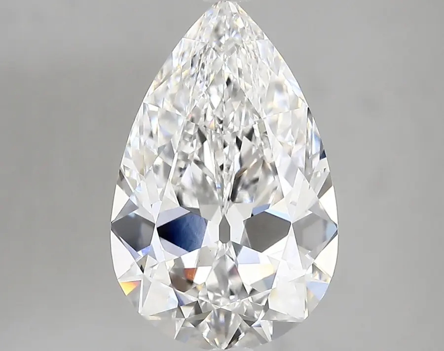 3.65ct D VS1 Pear (IGI)