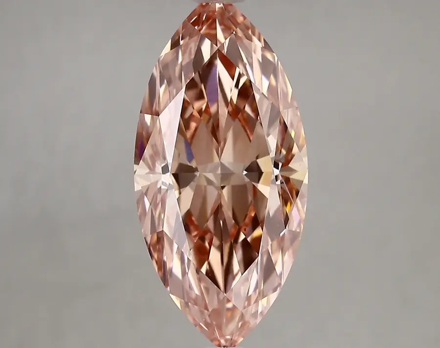 3.64ct FANCY VIVID  PINK VVS2 Marquise (IGI)