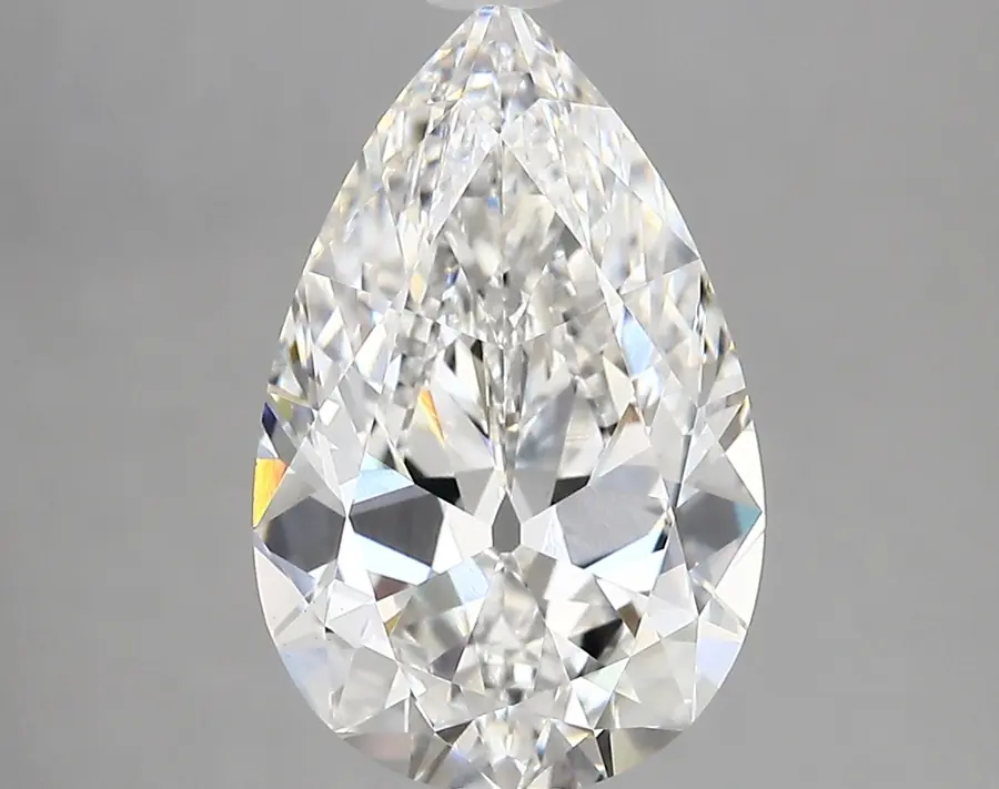 3.61ct E VVS2 Pear (IGI)