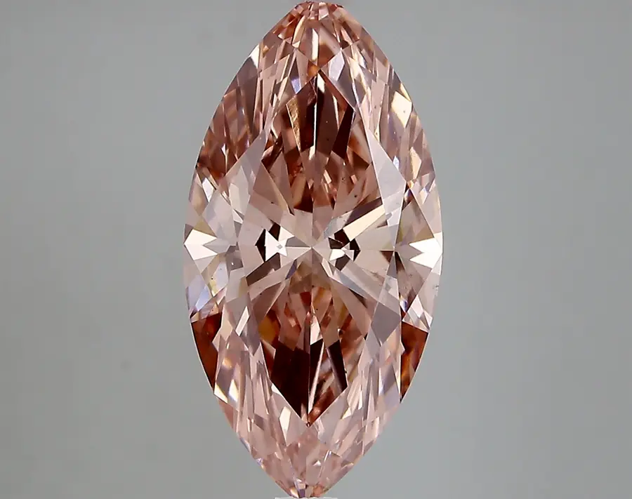 3.42ct FANCY VIVID  PINK VS2 Marquise (IGI)