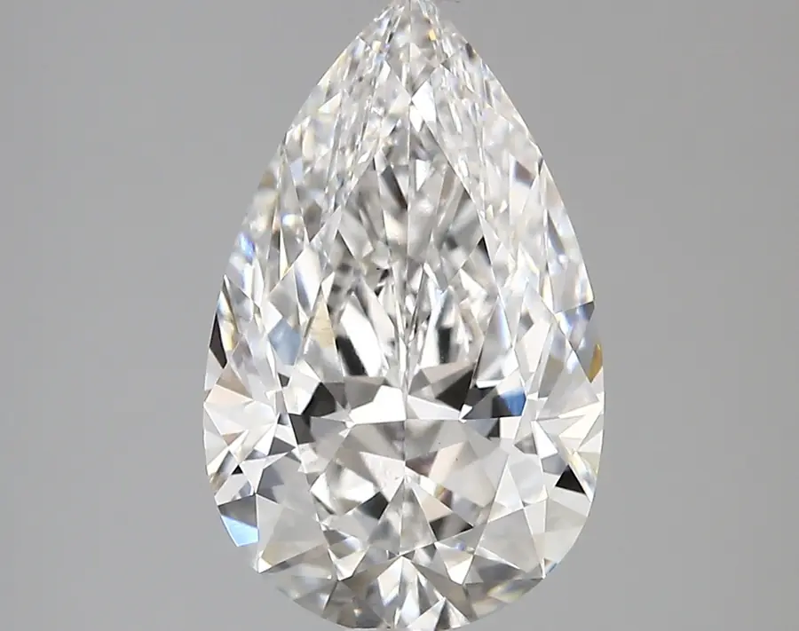 3.42ct E VVS2 Pear (IGI)