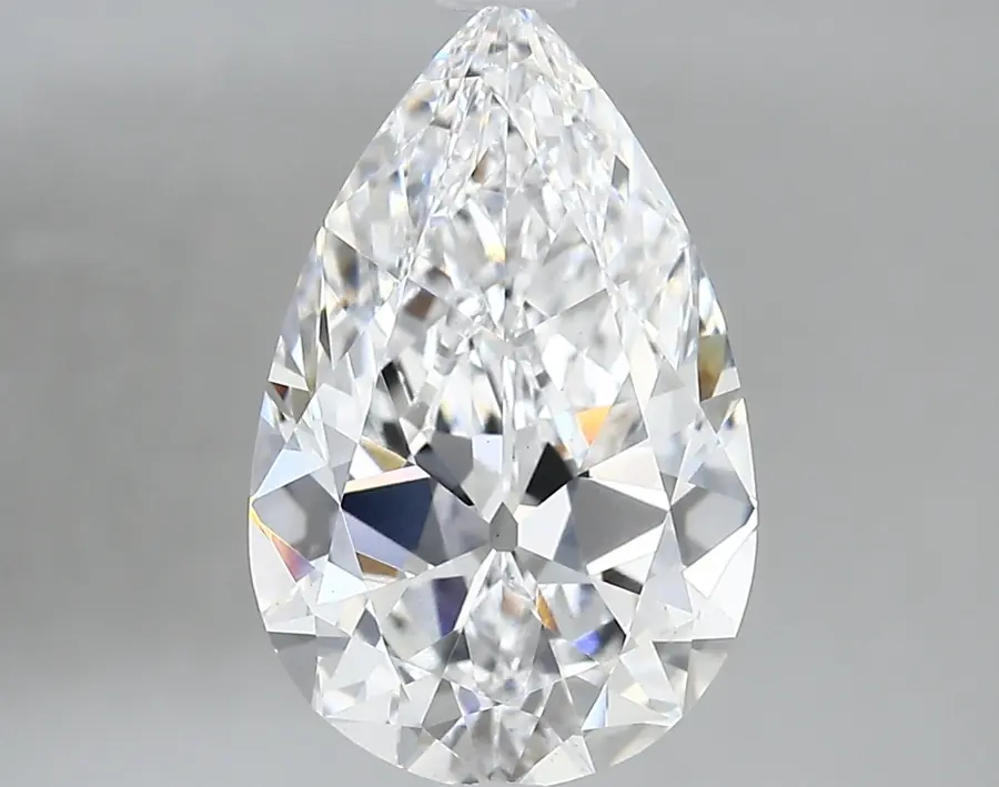 3.41ct E VS1 Pear (IGI)