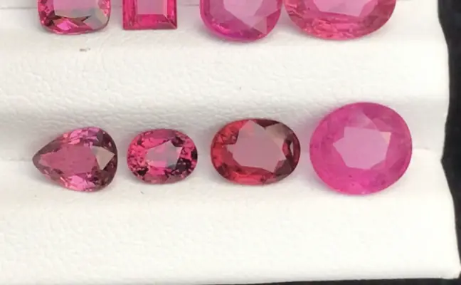 Natural tourmaline