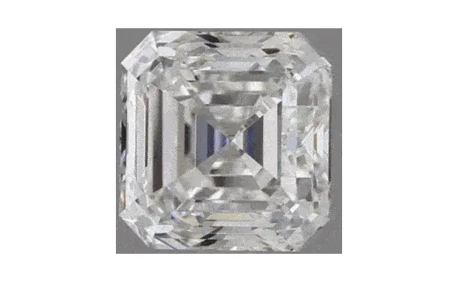 2.50-Carat Asscher Cut Natural Loose Diamond