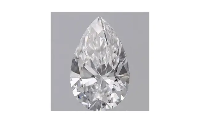 0.81-Carat Natrual Pear Cut Loose Diamond