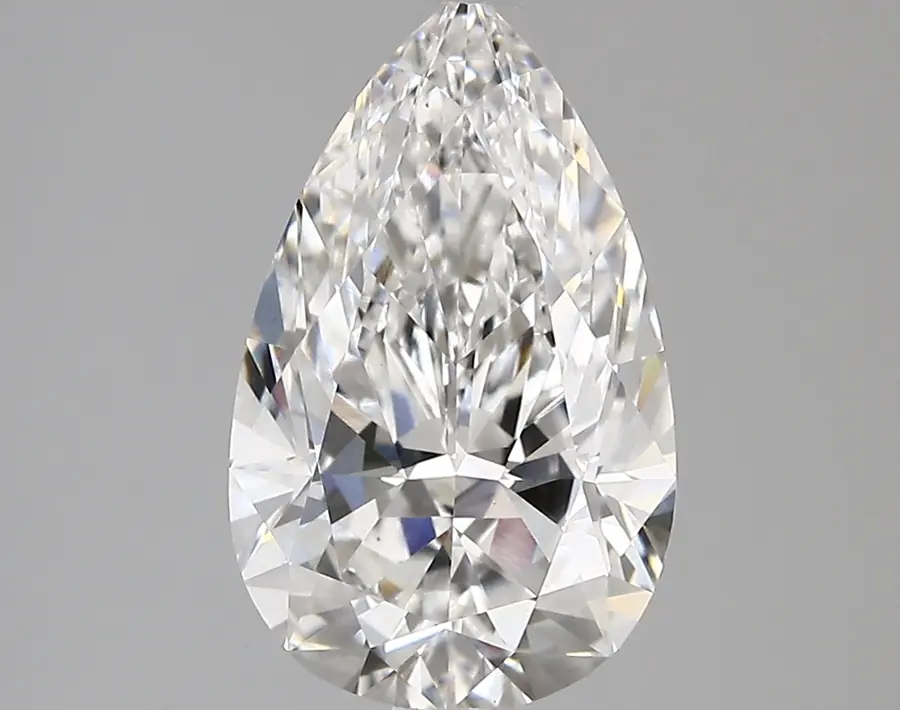 3.08ct E VVS2 Pear (IGI)