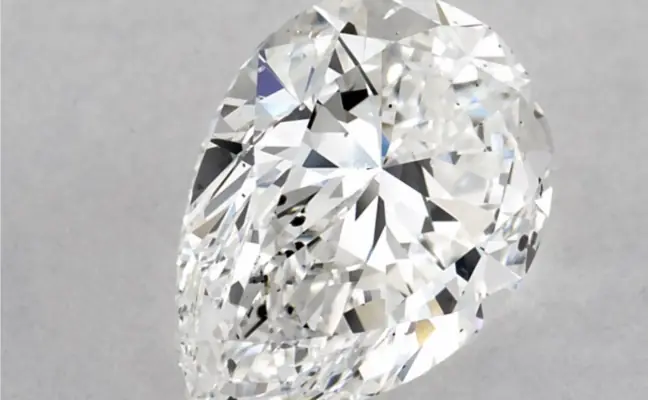 1.00 - Carat Pear Cut Natural Loose Diamond