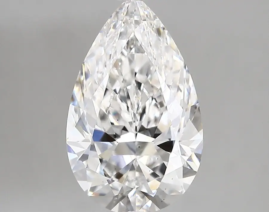 2.70ct E VS2 Pear (IGI)