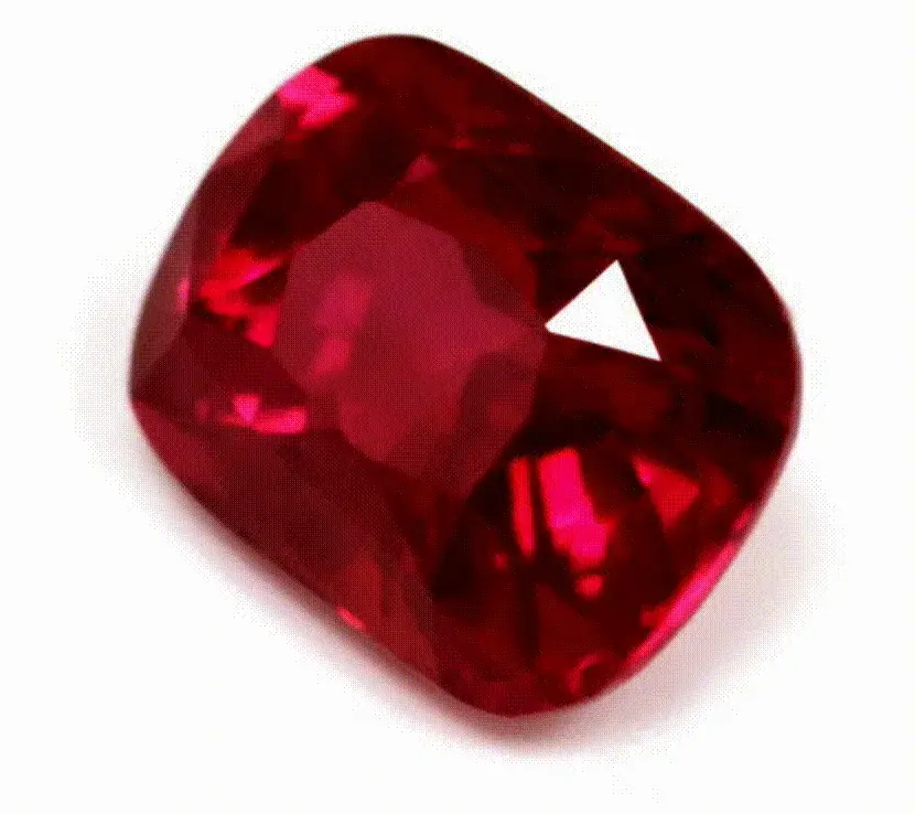 Cushion Cut Ruby