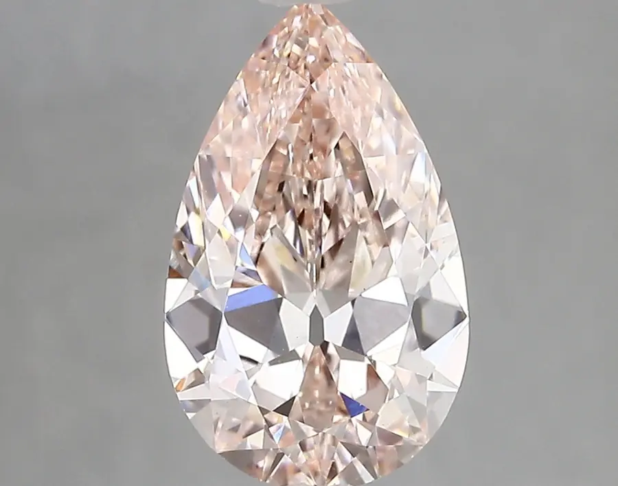 2.37ct FANCY INTENSE  PINK VS2 Pear (IGI)