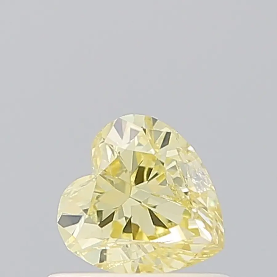 Sst 1002_GIA_Heart Shape_CaratX_Brillant Cut_Fancy Yellow_5396605997