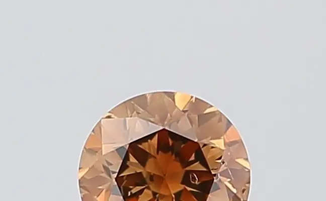Sst 100035_GIA_Round Shape_CaratX_Brillant Cut_Natural Fancy Dark Orangy Brown_6422202339