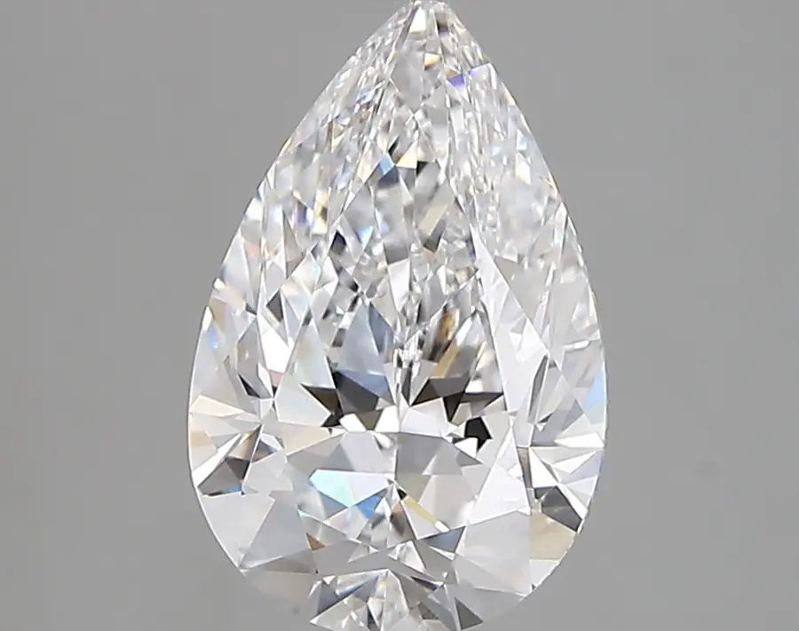 2.01ct D VVS2 Pear (IGI)