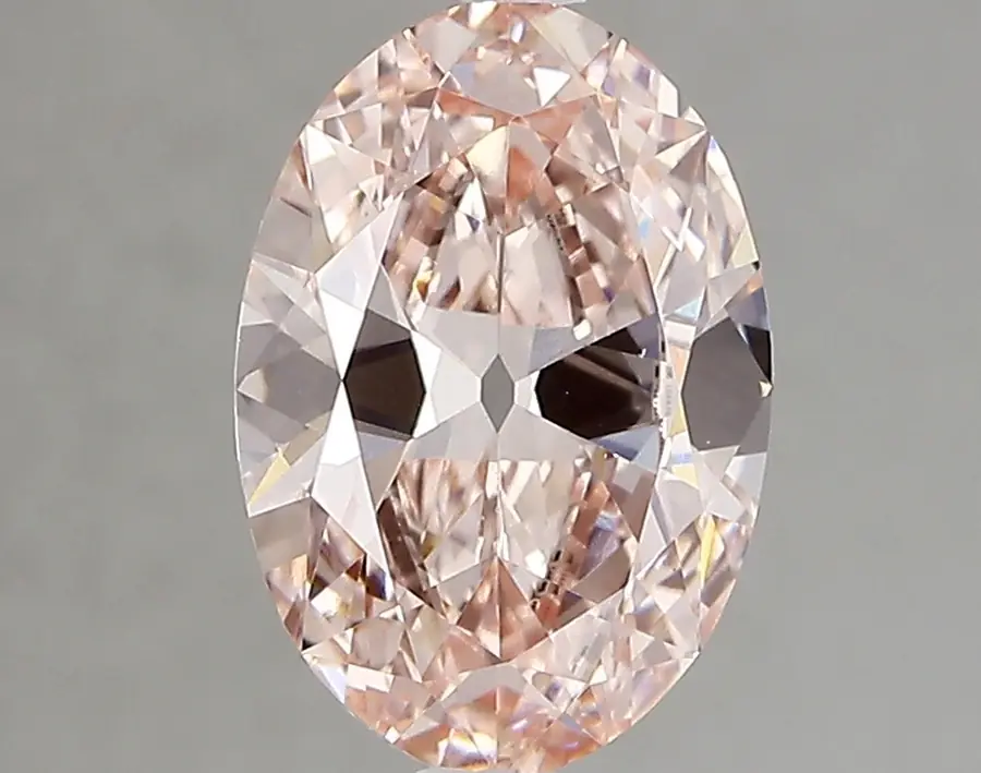 2.00ct FANCY INTENSE  PINK VS1 Oval Old Miner (IGI)