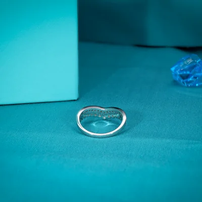 Lab Grown Diamond Wedding Band | Crown Ring