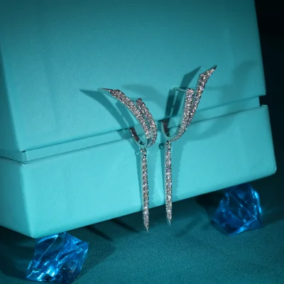 Lab Grown Diamond Fierce Dangle Earring