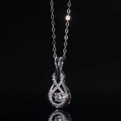 Lab Grown Diamond Infinity Pendant