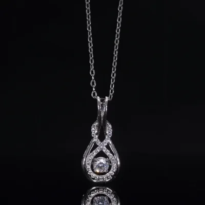 Lab Grown Diamond Infinity Pendant