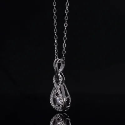 Lab Grown Diamond Infinity Pendant