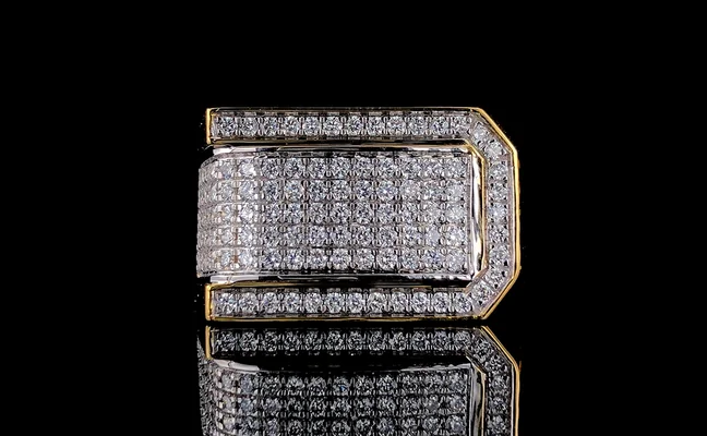 D218 Lab Grown Diamond Men's Ring