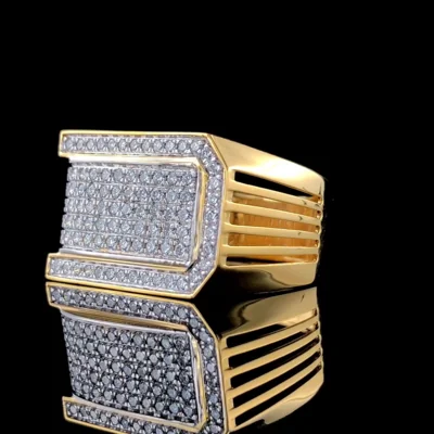 D218 Lab Grown Diamond Men's Ring