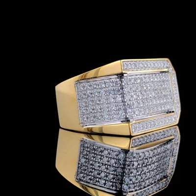 D218 Lab Grown Diamond Men's Ring