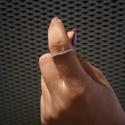 Lab Grown Diamond Wedding Ring for Her