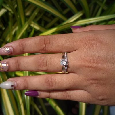 Lab Grown Diamond Wedding Ring for Her