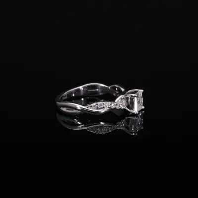 Princess Cut Solitaire Ring for Her