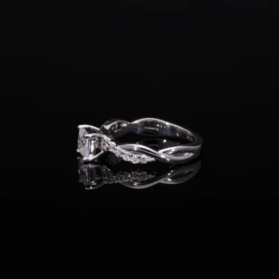 Princess Cut Solitaire Ring for Her