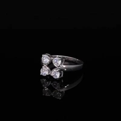 Minimalistic Lab Grown Diamond Ring for Her