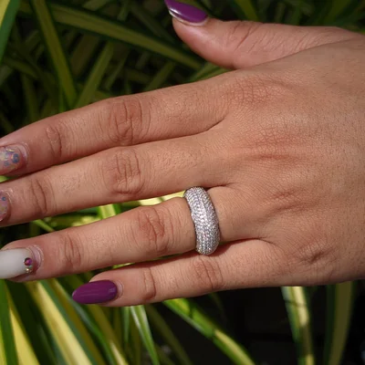 Lab Grown Diamond Iced Out Ring