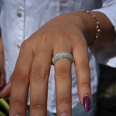 Lab Grown Diamond Iced Out Ring