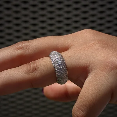Lab Grown Diamond Iced Out Ring