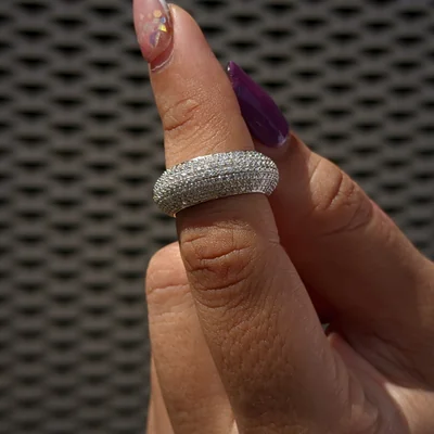 Lab Grown Diamond Iced Out Ring