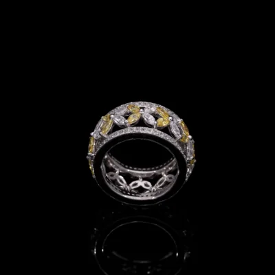 Fancy Marquise Diamond Band For Her