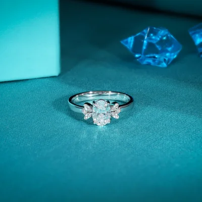 Lab Grown Diamond Oval Ring