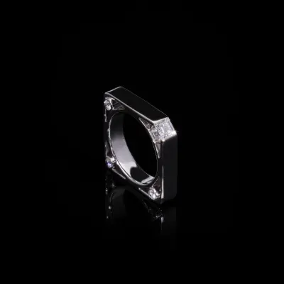 Carre Cut Lab Grown Diamond Ring