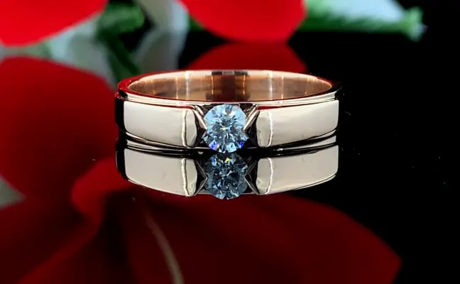 Lab Grown Diamond Solitaire Ring